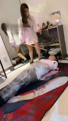 【汐言】木乃伊囚禁/全体重踩踏/【完整版】_绳艺库视频下载