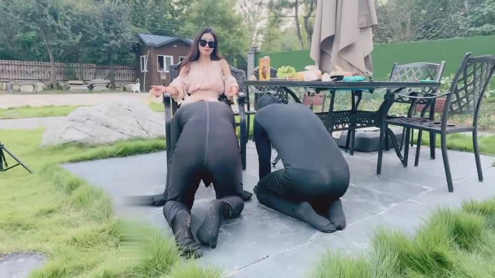 图片[2]_【沅芷大人】户外院子-犬化双奴/奴下奴【续集】_绳艺库视频下载