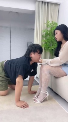 图片[2]_【伊诺】白色网袜诱惑抖M做狗_绳艺库视频下载