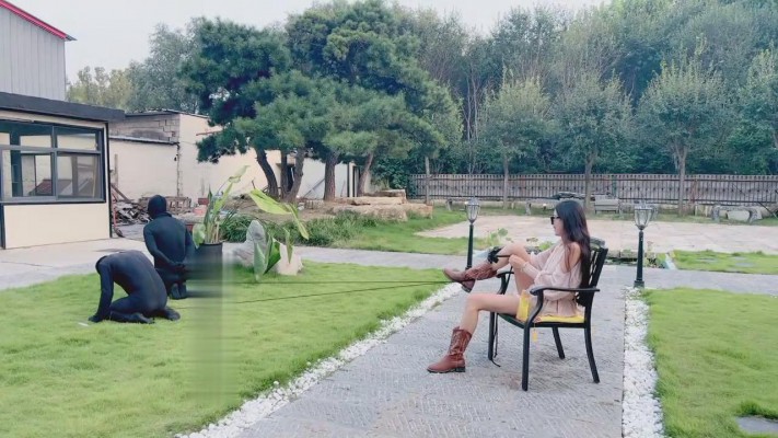 图片[5]_【沅芷大人】户外院子-犬化双奴/奴下奴_绳艺库视频下载