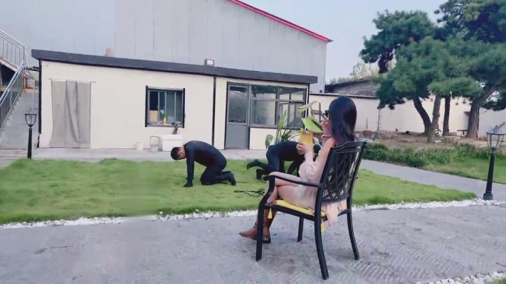 【沅芷大人】户外院子-犬化双奴/奴下奴_绳艺库视频下载