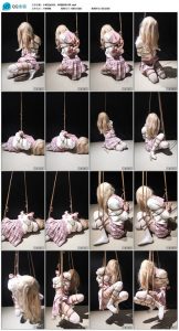 小枫的jk拘束，麻绳跪缚吊缚_绳艺库视频下载