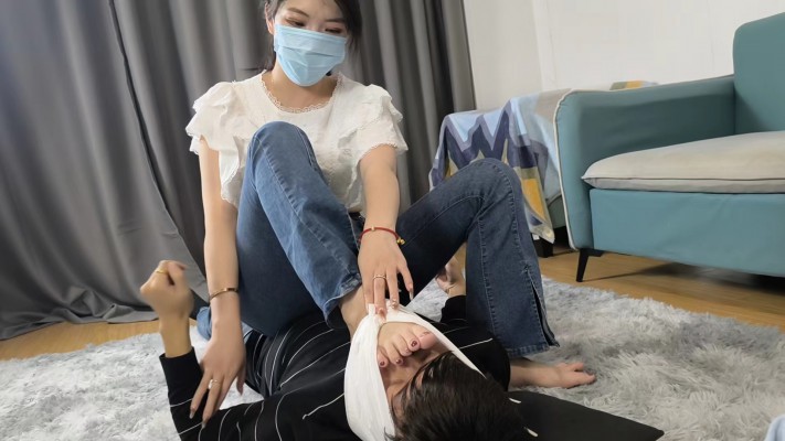 图片[8]_【稚主KK】牛仔裤窒息脚窒息_绳艺库视频下载