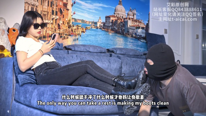 【初见】家奴用舌头清理沾满污泥的马丁靴_绳艺库视频下载