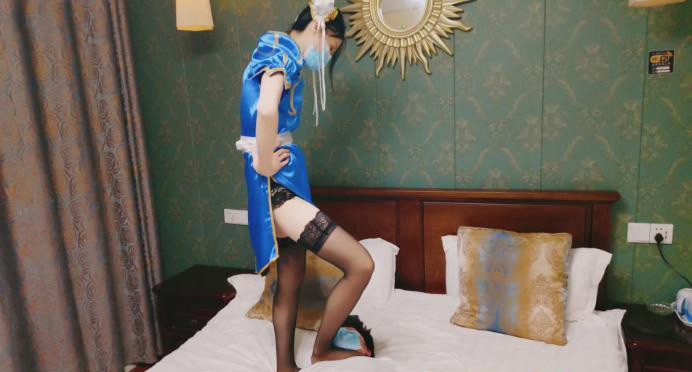 图片[10]_【婉儿原创】暗杀任务之春丽黑丝腿绞窒息 黑丝脚踩脖子腿绞杀剧情大作_绳艺库视频下载