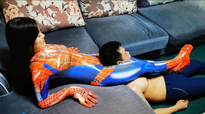 图片[3]_蜘蛛侠女王腿绞_绳艺库视频下载