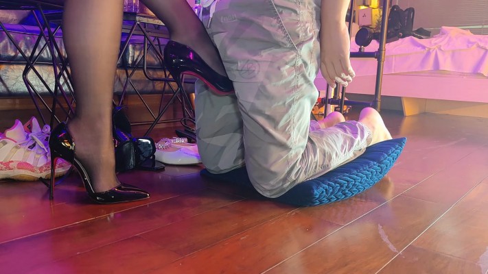 图片[10]_（上）夜店风深圳可依女神处女作：12CM超高跟调教_绳艺库视频下载