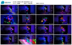 【胜景影视】夜幕下很特别的霓虹灯_绳艺库视频下载