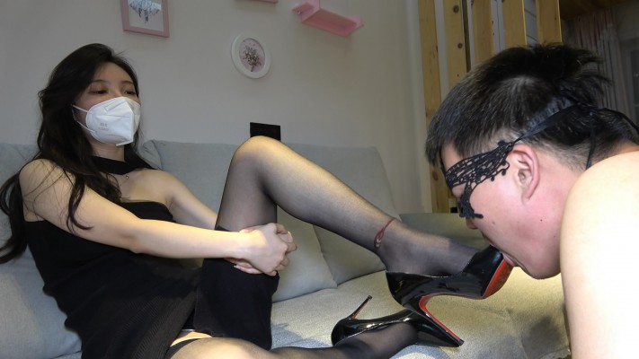 图片[3]_【周一S】高跟挑逗贱狗，平底鞋暴头_绳艺库视频下载