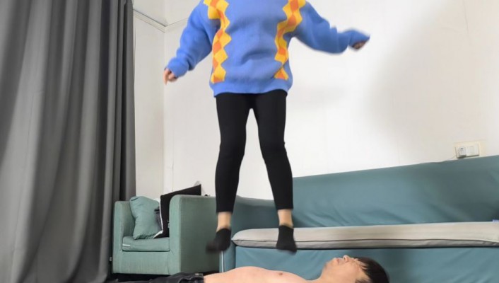 【女神学院·悦兮】反复横跳_绳艺库视频下载