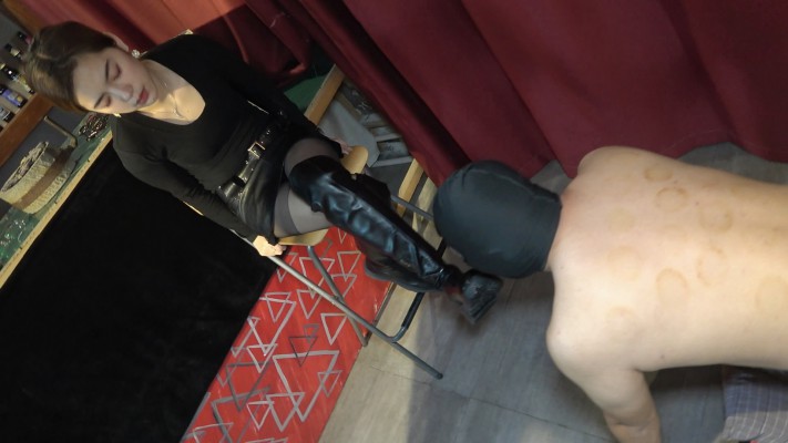 图片[5]_【沐沐S】肥狗清理长靴靴底_绳艺库视频下载