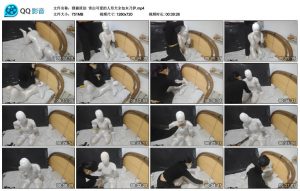 【狸猫原创】雪白可爱的人形犬全包木乃伊_绳艺库视频下载