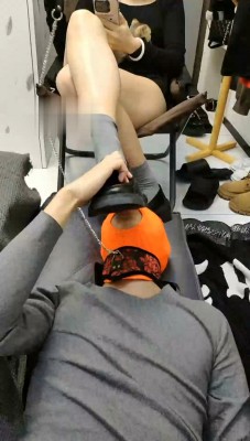 【玥野兔】皮鞋原味棉袜踩脚垫_绳艺库视频下载