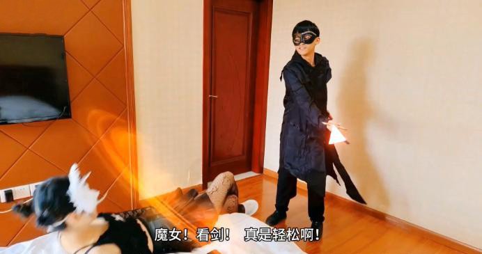 图片[2]_【婉儿原创】魔女绞杀勇士-中文字幕 精彩剧情腿绞_绳艺库视频下载