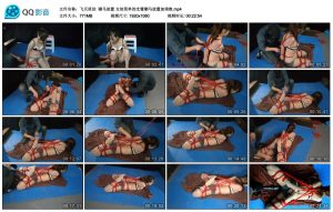 【飞天原创】驷马放置 女奴简单的支臂驷马放置加调教_绳艺库视频下载