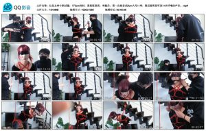 红发女神小粥试镜，173cm身材，柔韧度很高，单腿吊_绳艺库视频下载