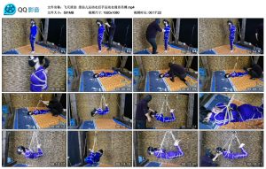 【飞天原创】柔仙儿运动衣后手运动衣观音吊缚_绳艺库视频下载