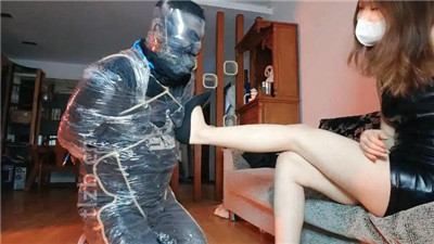 图片[3]_【诗琪】胶带封脸窒息/五花大绑虐_绳艺库视频下载