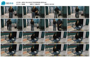 【JS原创】黑衣女孩的后手观音紧缚放置~流星客_绳艺库视频下载