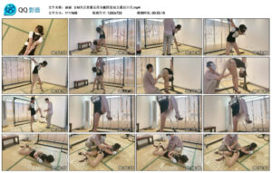 【涵涵】女M夹舌直臂反吊分腿固定站立最后口舌_绳艺库视频下载