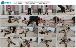 【墨雨原创】黑丝内衣紧缚极限姿势震动精彩真实强制痛苦哭泣带耳机观看_绳艺库视频下载