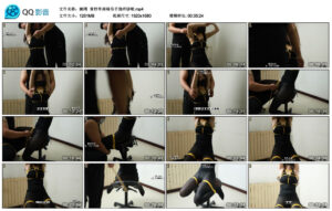 【娜绳】青柠单座椅吊手挠痒娇喘_绳艺库视频下载