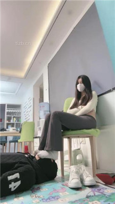 图片[3]-月影儿】瑜伽裤白袜调/全体重踩踏深喉-绳艺资源网