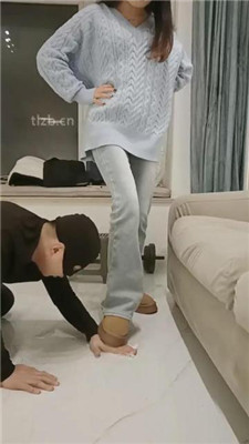 图片[9]-小殿下】雪地靴践踏抖M家奴-绳艺资源网