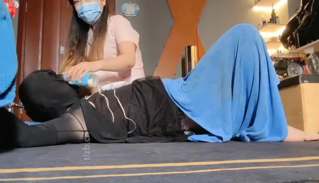 图片[6]-东营天香百合】吊绑丝袜塞嘴刑虐-绳艺资源网