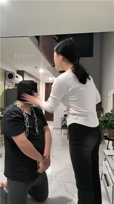 【馨主】手铐捆绑/滴蜡/喂漱口水/人体座椅【双视角版】_绳艺库视频下载