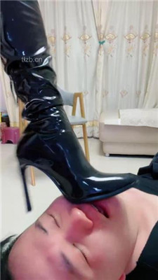 图片[9]-甜心教主】清理长靴/喂拉丝口水浓痰-HD绳艺资源网