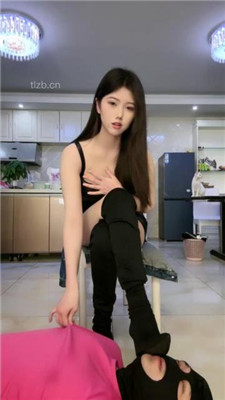 图片[2]-佳奈】高跟长靴踩地毯/掐乳-HD绳艺资源网