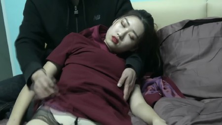 老梦视觉柔软的连裤袜女孩