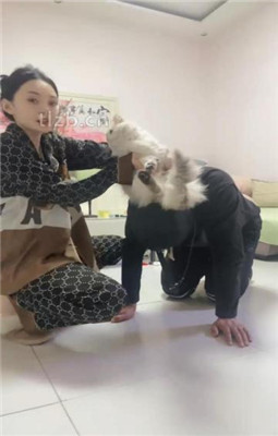 图片[14]-小月牙】居家素颜给助理奴上课续集】