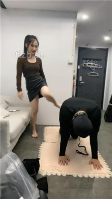 图片[8]-七七】跪舔长靴黑丝jio/踩踏踢踹/耳光完整版】