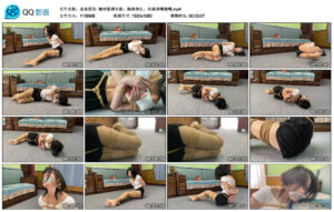 【迫真原创】柳洋紧缚自救，捆绑挣扎，丝袜堵嘴勒嘴_绳艺库视频下载