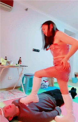 【北京艾琳】长靴/高跟全体重踩踏_绳艺库视频下载