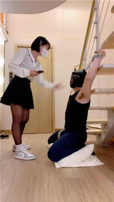 图片[2]-可可公主】吊绑-AJ强制提档/黑丝棉袜除臭