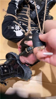 图片[4]-阿宁啦】超强-五花大绑口球塞嘴强制虐打