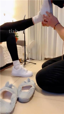 图片[15]-苒溪】清理脏长靴踩踏虐乳/闻白袜鞋窝