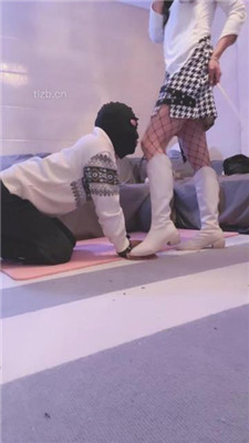 图片[16]-琦琦小主】跪舔网袜美腿/长靴踩踏鞭打