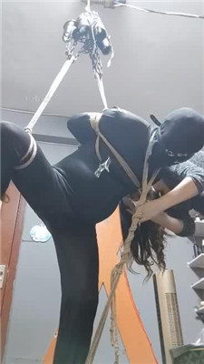 【东营天香百合】五花大绑囚禁刑虐犯人_绳艺库视频下载