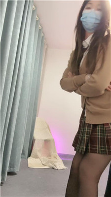 图片[16]-樱子大人】JK学院S-黑丝皮鞋白袜虐-耳光踩踏