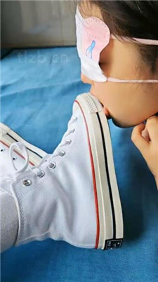 图片[3]-奶味小仙女】剧情虐母畜-帆布鞋及膝袜虐废