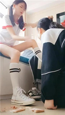 图片[12]-奶味小仙女】剧情虐母畜-帆布鞋及膝袜虐废