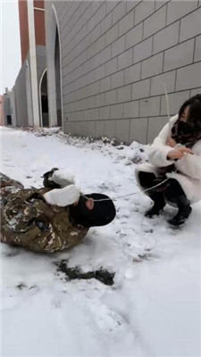 图片[7]-辣姐】冰天雪地虐狗被路人偶遇-翻车