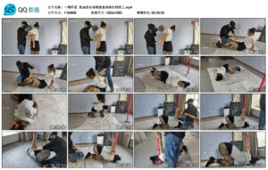 【一绳所爱】紫涵黑丝布鞋跪着倒绑在钢管上_绳艺库视频下载