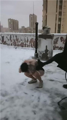 图片[7]-小殿下】冰天雪地户外鞭打