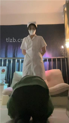 图片[6]-小猫】帆布鞋白袜护士-整治不听话的病狗