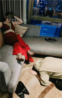 图片[2]-映雪夫妻】红裙气质S-下跪求主人虐废